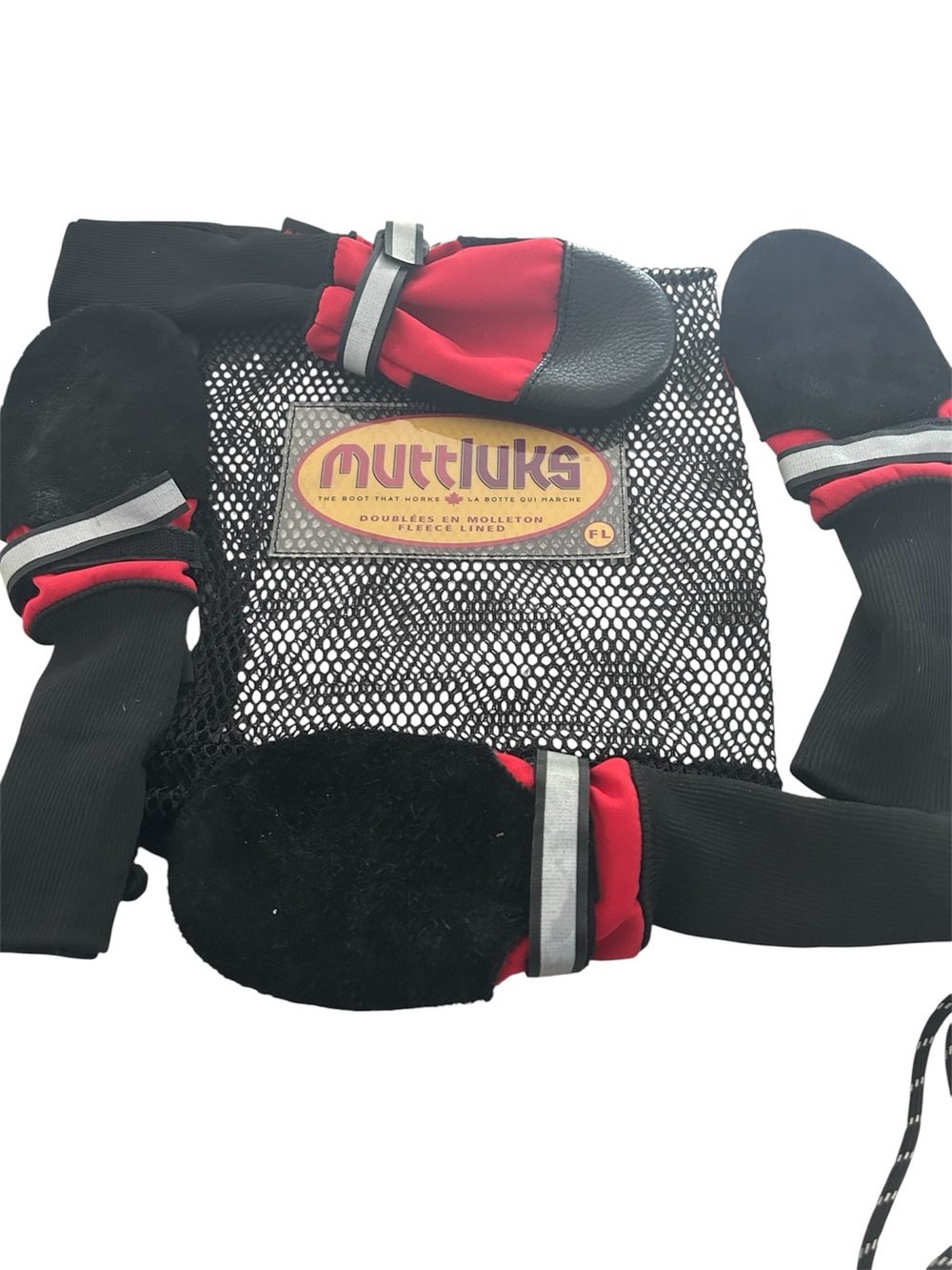 Muttluks fleec-lined dog boots